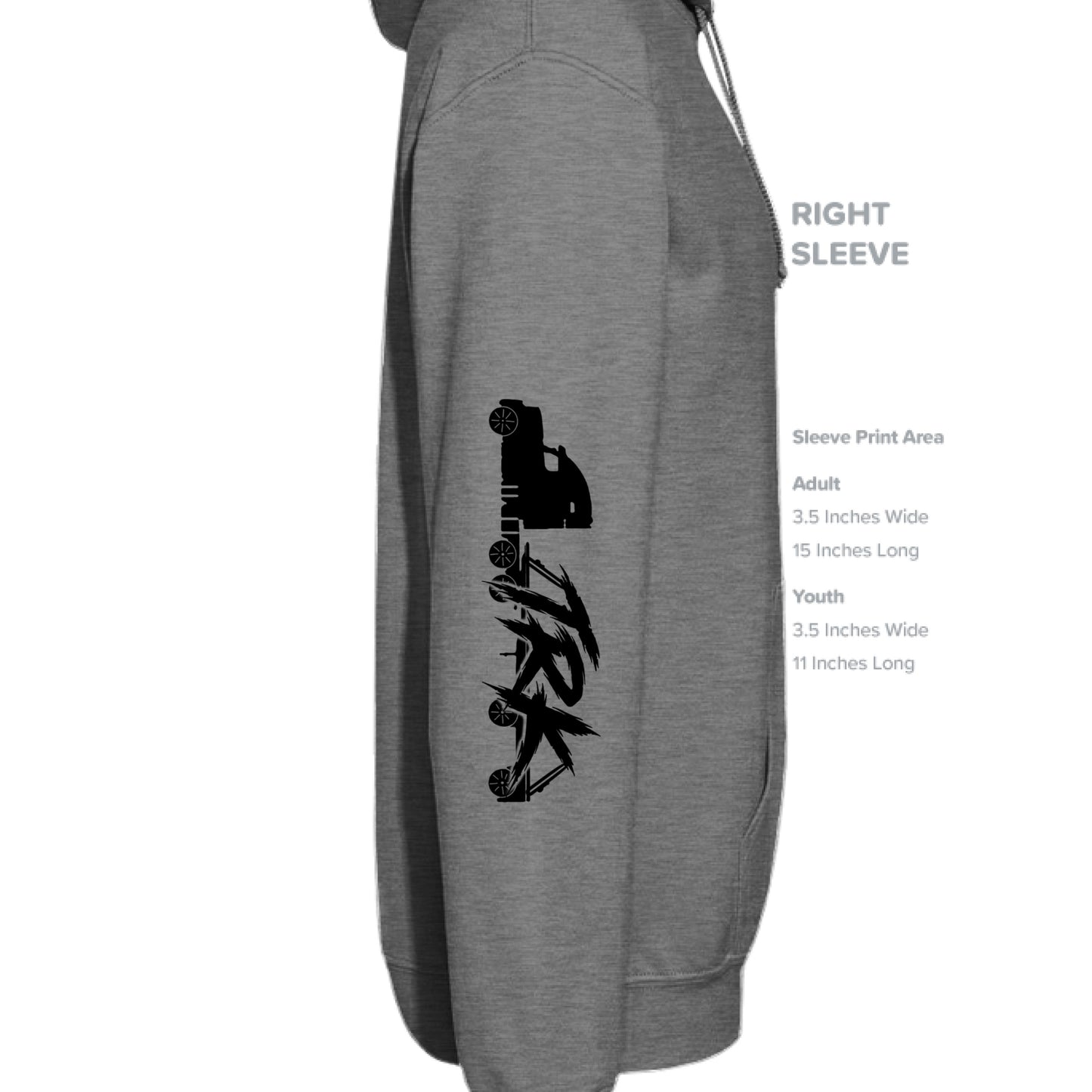GRAPHITE HEATHER - SLEEVE_RIGHT